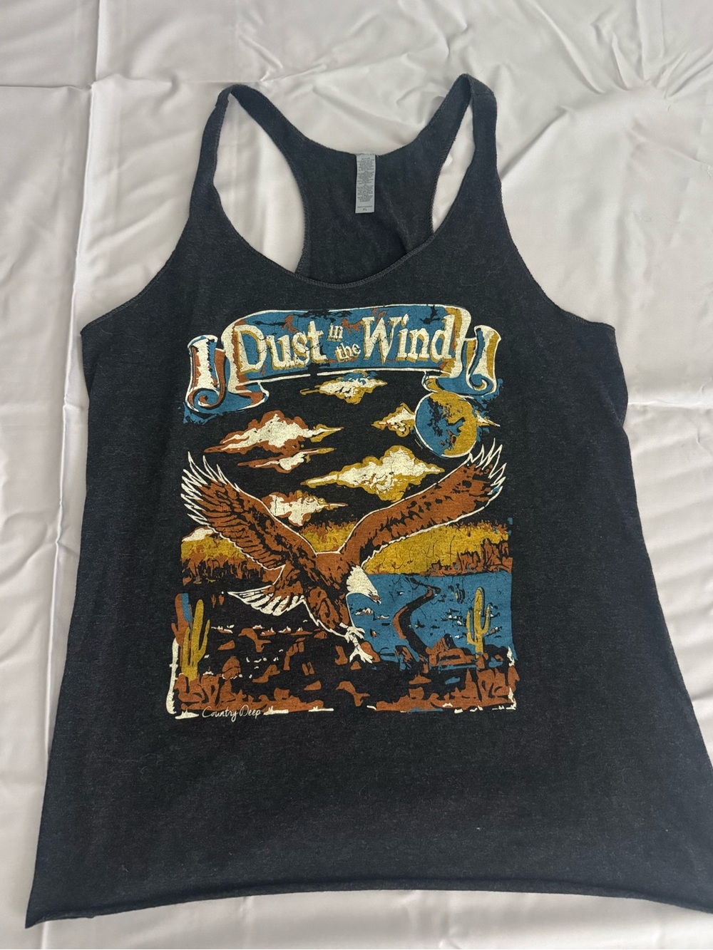 Dust in the wind tank top